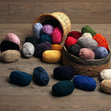 100% Pure Wool Yarn Superwash Set of 3 Skeins (150 Grams) DK Weight - Sourced Directly from Peru - Heavenly Soft and Perfect for Knitting and Crocheting (Sage Green) Alpaca Warehouse