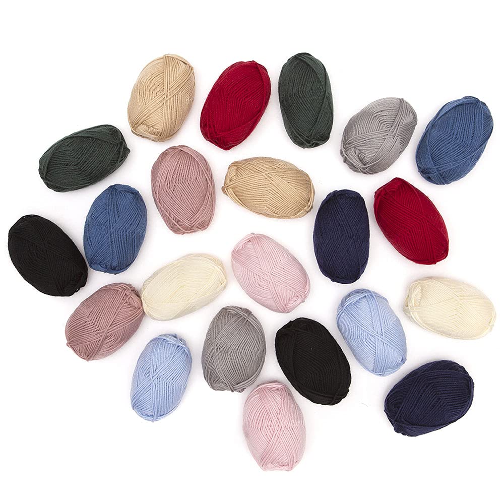 100% Pure Wool Yarn Superwash Set of 3 Skeins (150 Grams) DK Weight - Sourced Directly from Peru - Heavenly Soft and Perfect for Knitting and Crocheting (Sage Green) Alpaca Warehouse