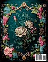 101 Flowers: A Beautiful & Relaxing Adult Coloring Book of Floral Designs.: Great Gift for Nature Lovers, Moms, Women, and Seniors. ● Stress & Anxiety Relief WoodArtSupply