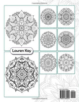101 Mandalas: Exciting And Mindful Adult Coloring Book With Stress Relieving Mandala Style Patterns WoodArtSupply