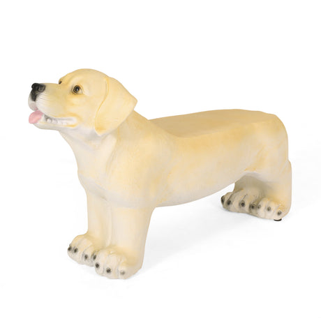 MGO Dog Bench, Outdoor Light Brown, No Assembly Required HouseOfZazla