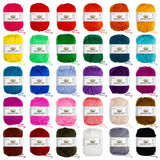 103 PCS Crochet Kit with Crochet Hooks Yarn Set, Premium Bundle Includes 1650 Yards Acrylic Yarn Skeins Balls, Needles, Accessories, Bag, Ideal Starter Pack for Kids Adults Beginner Professionals INSCRAFT