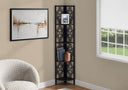4 Tier Corner Bookshelf Bookcase for Office, Transitional Style HouseOfZazla