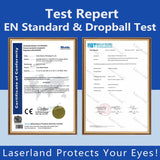 1064nm Laser Safety Glasses OD4 99.999% for laser engraving Protection Goggles Shield Protective Eyewear YAG DPSS Fiber Laser CE T5-F laserland