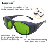 1064nm Laser Safety Glasses OD4 99.999% for laser engraving Protection Goggles Shield Protective Eyewear YAG DPSS Fiber Laser CE T5-F laserland
