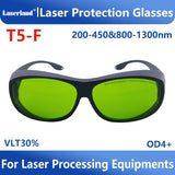 1064nm Laser Safety Glasses OD4 99.999% for laser engraving Protection Goggles Shield Protective Eyewear YAG DPSS Fiber Laser CE T5-F laserland