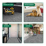 10L0L Golf Cart Premium Garage Floor Mat-Waterproof Anti-Slip Thickened Mat for Golf Cart Motorcycle Mower ATV UTV Parking Mat-106'' x 59'' 10L0L