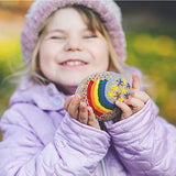 10PCS Extra Large River Rocks for Painting, Flat Painting Rocks 3.9-4.7 Inches Rocks to Paint, Smooth Rocks for Painting, Rock Painting for Kids EXJIOTA