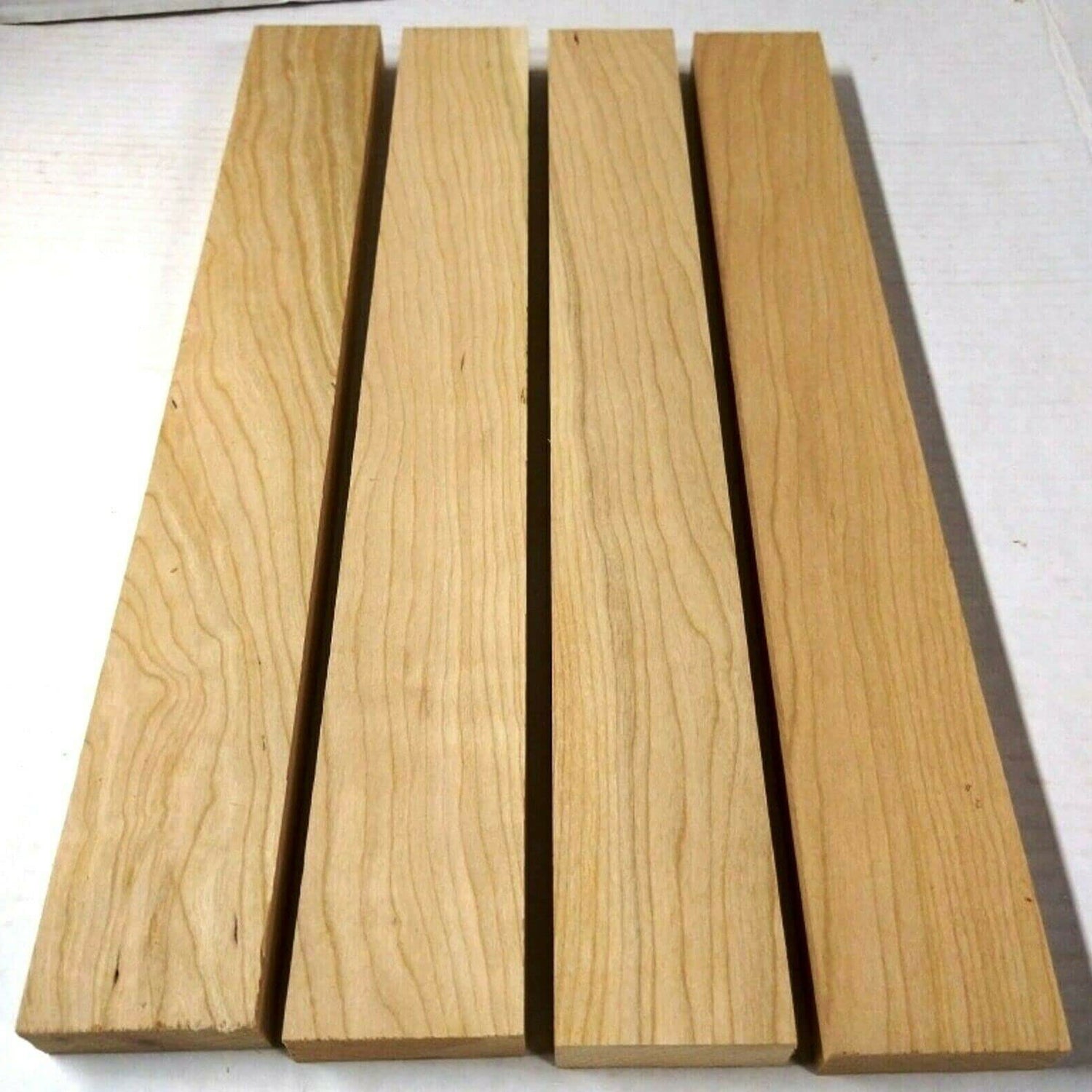 10 Cherry Boards for Making Cutting Boards (3/4 x 2 x 24) Woodchucks Wood