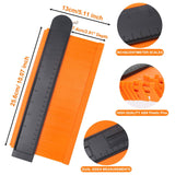 10 Inch Super Gauge Shape and Outline Tool, Contour Gauge Profile Tool with Lock, Measuring Tools Shape Duplicator Woodworking Tools MECHEER