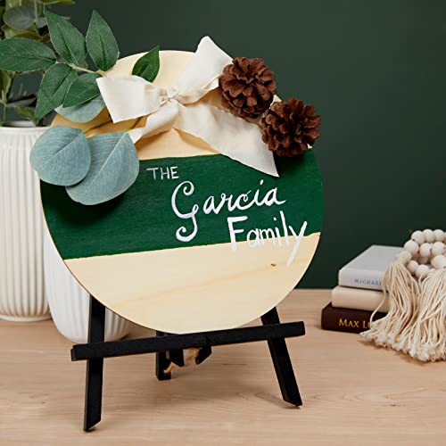 10 Inch Wooden Circles for Crafts, Unfinished Rounds for Wood Burning, DIY Signs, Painting, Decorations (10 Pack) Juvale