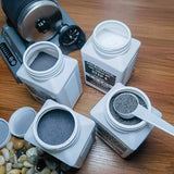 10 LBS Large Weight 4 Step Rock Tumbler Grit Kit, Tumbling Media Refill - Coarse/Medium/Pre-Polished/Final Polish Grit Works with Any Rock Tumbler, SACKORANGE