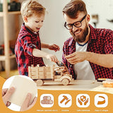 10 PCS Balsa Wood Sheets, 12"x12"x0.12"Plywood Sheets Basswood Sheet, Rectangle Blank Wooden, Craft Wood Blank Unfinished Wood Board for Home Sinjeme