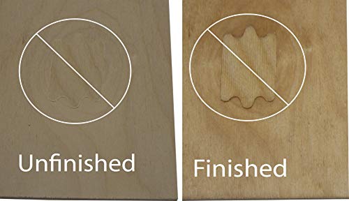 10 Pack | 3mm 1/8th inch Premium Baltic Birch Plywood, 12” x 19”, Glowforge Ready, Hand Selected Unfinished | Boxes of 10, 20, 50 and 100 | Laser Craft Closet
