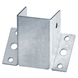 10 Pack 45-Degree Post and Beam Knee Bracket for Actual 2"x 4",2"x 6" Roughsawn Lumber,Inner Width:50mm,Thickness 2mm(14 Gauge) 45°Angle Post Support Bracket for Pergola GBGS