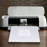 10 Pack 7.5 Mil Blank Stencil Sheets 12 x 24 inch Mylar Sheet Milky Translucent PET Blank Stencil Making Sheet Blank Mylar Templates for DIY Qulinshine