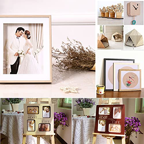 10 Pack Basswood Sheets 3mm 10 x 10 x 1/8 Inch Plywood Board, Thin Natural Unfinished Wood for DIY Crafts Painting, Hobby, Model Making, Wood Burning MIVIDE