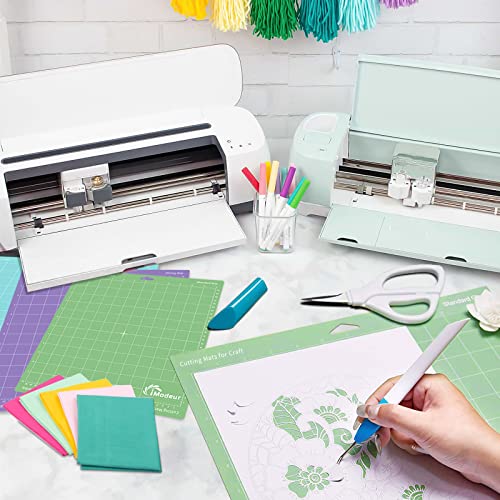 10 Pack Cutting Mats for Cricut - IModeur 12"x12" Cutting Mats for Cricut Accessories - Mats for Cricut Explore Air 2/ Maker 2/3 IModeur