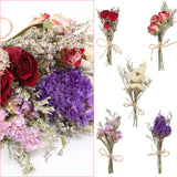 10 Pack Dried Flower Forget Me Not Bouquets Natural Dried Flower with Stem Dried Embossing Flower Bundles Artificial Flower Dried Floral Arrangement for Vase, DIY, Photo Prop, Wedding, Party Decor VAIPI