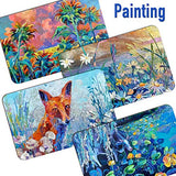 10 Pack Wood Sheets, Premium Natural Unfinished Wood Board, Thin Wooden Pieces for Painting, Carving, Craft Project or School Project (300x200x1.5mm) Rainmae