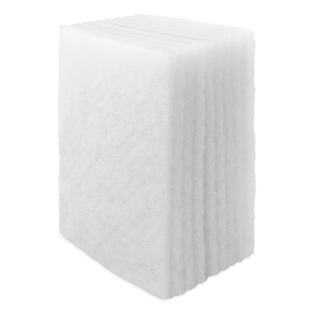 10 Pack of White Non Scratch Non-Woven Pads for Cleaning/Polishing and Multi Purpose Use in Your Home • Workshop or DIY Garage Shop Made in The USA Peachtree Woodworking