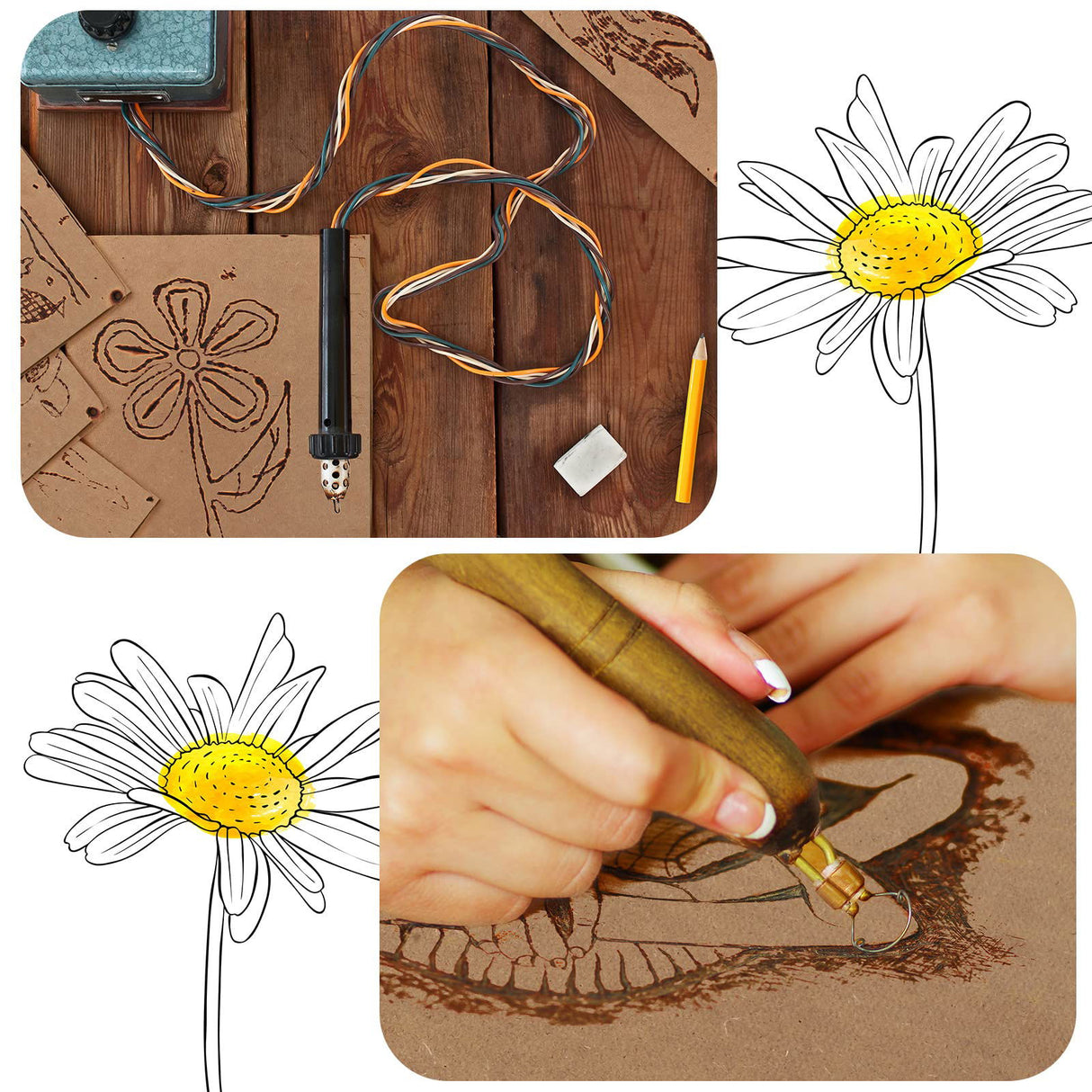 10 Pcs 3 mm 1/8 x 12 x 20 Inch MDF Wood Board Medium Density Fiberboard Panels Cardboard Sheets for Arts Crafts, School DIY Projects, Drawing, Bucherry