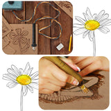 10 Pcs 3 mm 1/8 x 12 x 20 Inch MDF Wood Board Medium Density Fiberboard Panels Cardboard Sheets for Arts Crafts, School DIY Projects, Drawing, Bucherry