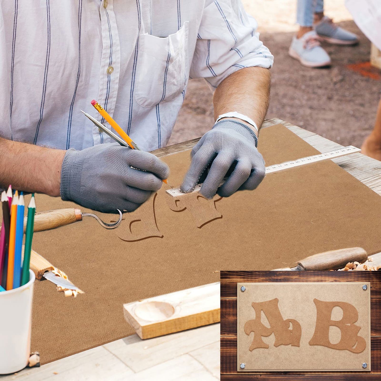 10 Pcs 3 mm 1/8 x 12 x 20 Inch MDF Wood Board Medium Density Fiberboard Panels Cardboard Sheets for Arts Crafts, School DIY Projects, Drawing, Bucherry