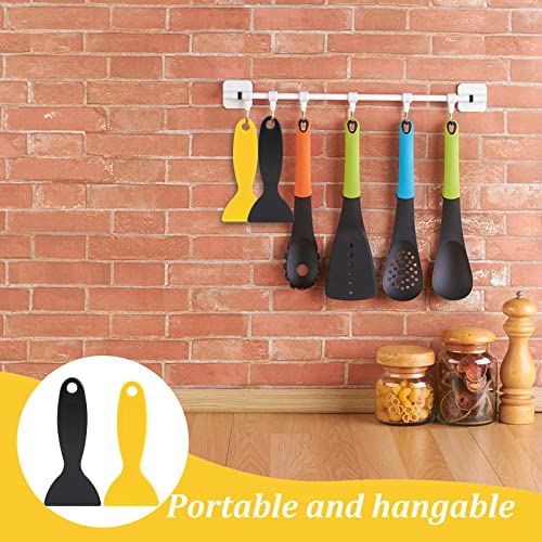 10 Pcs Plastic Scraper,Plastic Spatula Paint Scrapers Flexible Resin Scraper Putty Knife Air Bubble Remover Sticker Installation Tool for 3D Printing Sliverdew