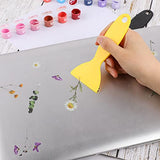 10 Pcs Plastic Scraper,Plastic Spatula Paint Scrapers Flexible Resin Scraper Putty Knife Air Bubble Remover Sticker Installation Tool for 3D Printing Sliverdew