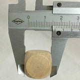 10 Pcs Wooden Dice, 6 Sided Blank Dice Round Corner Cube Dice DIY Graffiti Dice Crafts Toy Dice Board Game Party Supplies(1.8cm) Generic