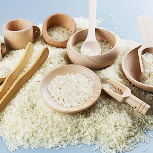 10 Pcs Wooden Sensory Bin Tools for Toddlers & Preschool Children, Montessori Sensory Wooden Toys Fine Motor Learning Pretend Play Sensory Tools for Yowlieu