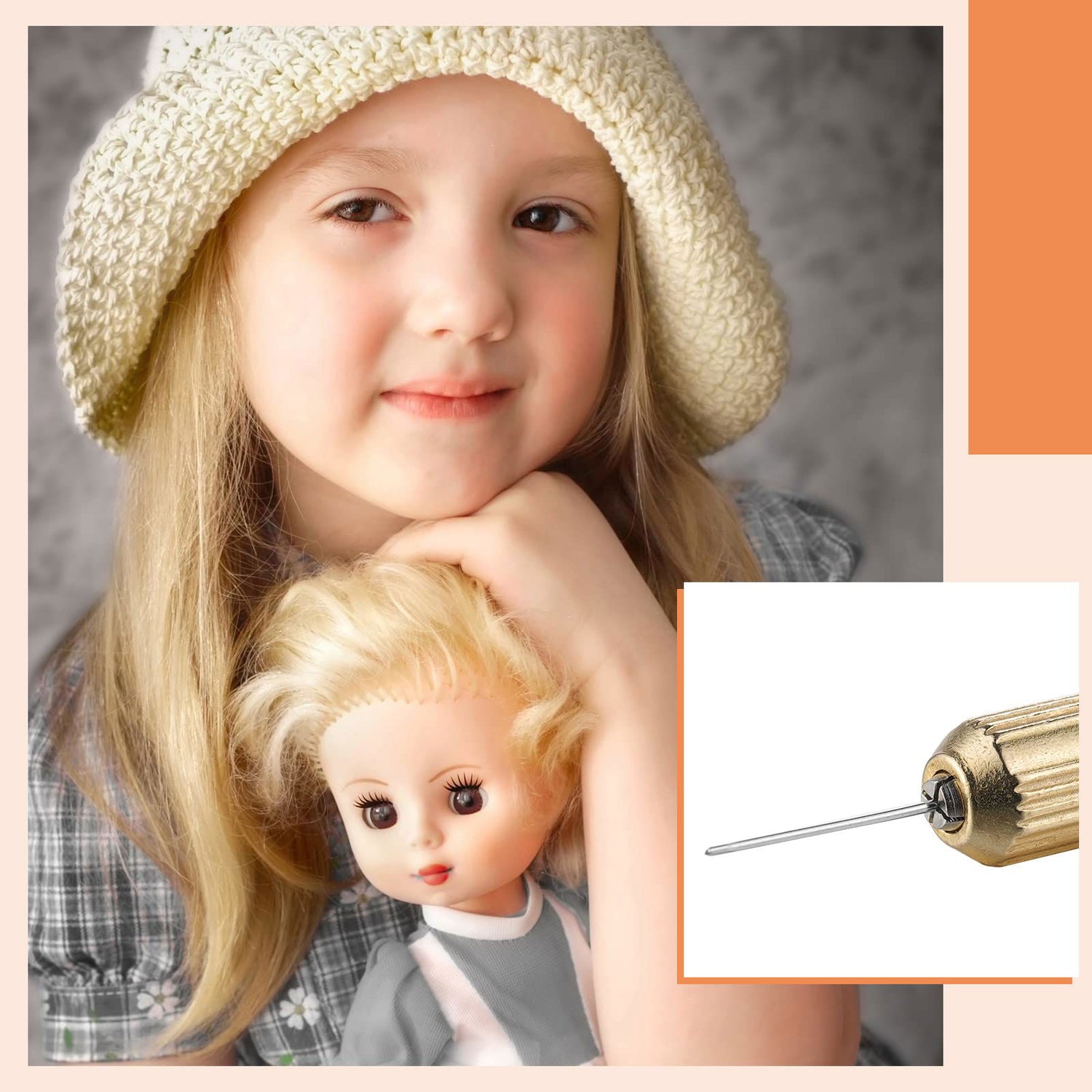 10 Pieces Rerooting Tool for Doll Hair Rooting Reroot Rehair Needles Stainless Steel Doll Making Kit Reborn Hair Rooting Tool Doll Rooting Tool Doll Juinte