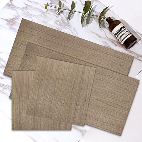 10 Pieces Walnut Plywood Sheets for DIY 12 x 12 x 1/8 Inch Unfinished Craft Wood for Laser Cutting, Engraving, Drawing, Painting, and Wood Burning yeload