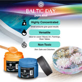 10 Pigment Pastes for Epoxy Resin Jars Set - Thick Pigment Paste - Opaque Resin Pigment - Solid Epoxy Resin Dye - Resin Paste Pigment - Epoxy Resin BALTIC DAY