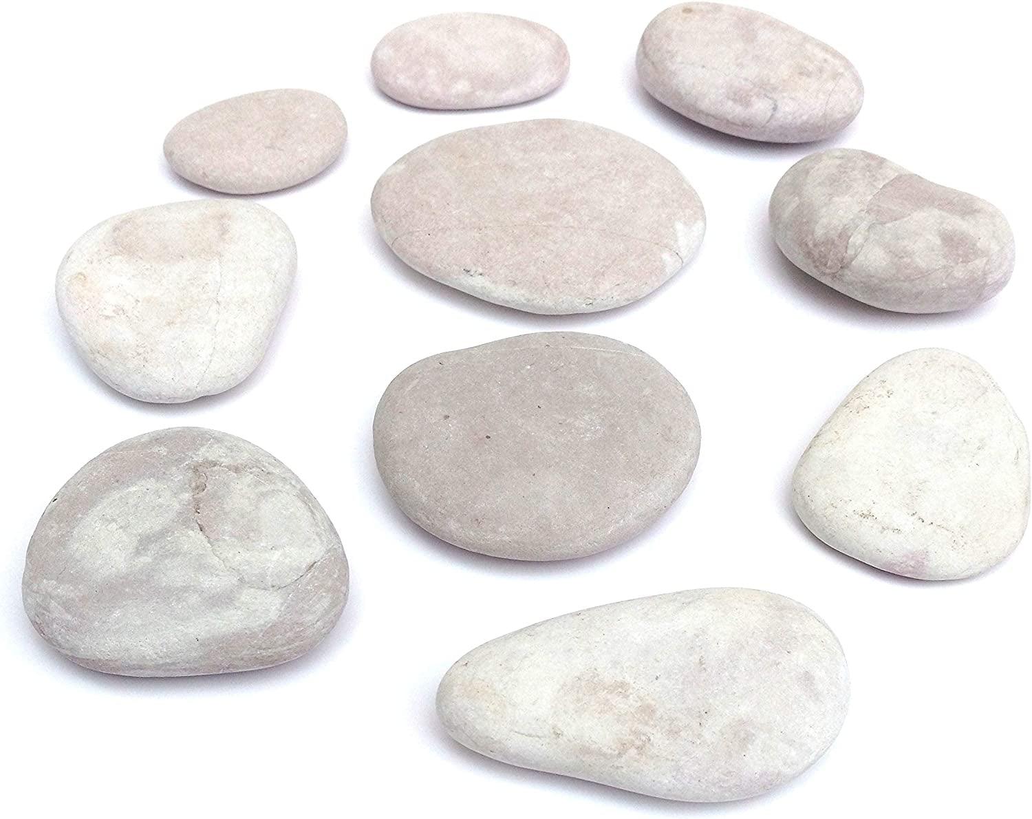 10 Rocks for Painting Painting Kindness Rocks about 2 inches in length WoodArtSupply