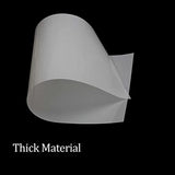 10 Sheets 10 mil Mylar Sheet 12 x 24 inch Milky Translucent Plastic Blank Stencil, Make Your Own Stencil for Cricut, Laser Cutting, Gyro-Cut Tool EGOSKY