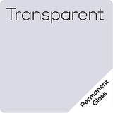 (10 Sheets) Oracal 651 Transparent Adhesive Craft Vinyl for Cricut, Silhouette, Cameo, Craft Cutters, Printers, and Decals - 12" x 12" - Gloss Finish ORACAL