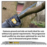 10 x SabreCut SCRS1531L_10 9 29/64" (240mm) 5 TPI S1531L Very Fast Wood Cutting Reciprocating Sabre Saw Blades Compatible with Bosch Dewalt Makita SabreCut