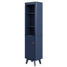 Tall Bathroom Storage Cabinet With Adjustable Shelves And 1 Drawer & Door HouseOfZazla