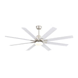 Ceiling Fan With Dimmable LED Light, 8 Blades, Reversible DC Motor, Remote Control