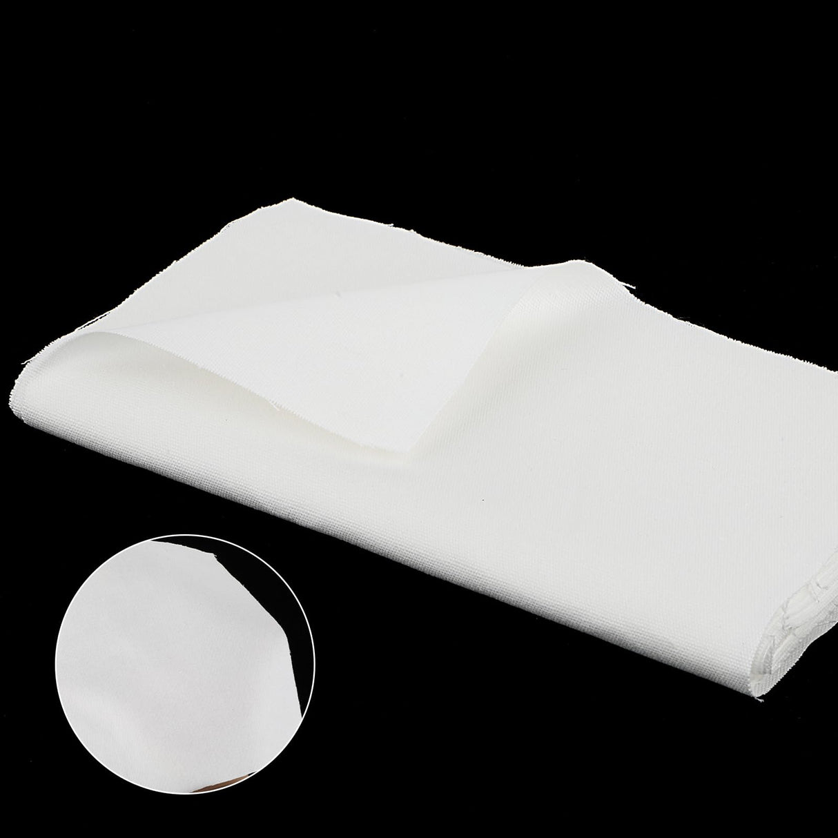 10Pcs Embroidery Fabric White Squares Pre-Cut Embroidery Cloth Fabric Natural Cotton Cloth for Embroidery Needlework Garment Craft(7.87 Inch) Telooco