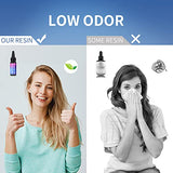 10pcs Newest UV Resin Super Fast Curing Crystal Clear High Transparency Resin Crafts DIY Jewelry Making Kit with Mini Foldable UV Lamp for Beginners VidaRosa