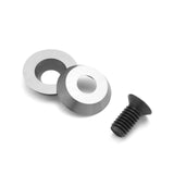 10pcs Round Shape Tungsten Carbide Cutters Inserts Set, SainSmart Wood Lathe Turning Tool Replacement Cutter Accessories, Diameter 8.9x1.85mm, 30° SainSmart