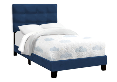 Transitional Upholstered Bed Frame HouseOfZazla
