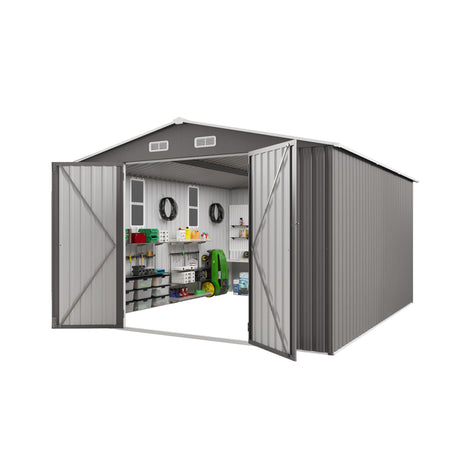 Outdoor Storage Shed With Lockable Doors HouseOfZazla