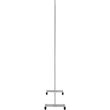 Global Industrial Clear Mobile Divider, Acrylic, 30" W x 60" H Global Industrial