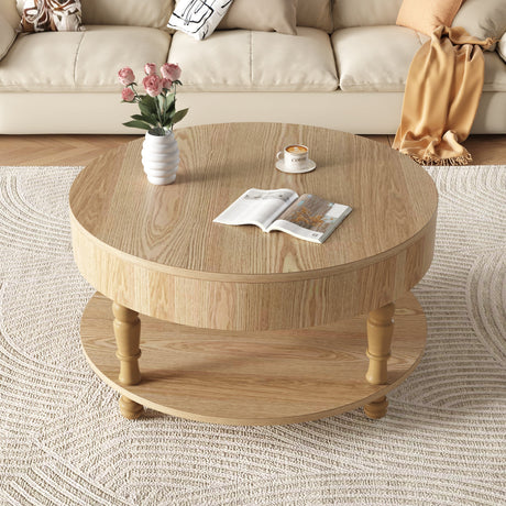 Coffee Table with Dual Storage for Living Room HouseOfZazla