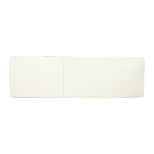 Christopher Knight Home 309784C Shane Chaise Lounge Cushion Outdoor Set of 2 with Removable Cover, 2 Piece Water-Resistant Lounge Chair Cushion 78.75" L x 23.75" W x 1.5" H Cream Christopher Knight Home