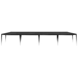 10x40ft Anthracite Party Tent, Heavy-Duty Polyethylene Outdoor Event Shelter with Steel Frame, Waterproof & UV Resistant Traditional Pavilion for Weddings, QZZCED
